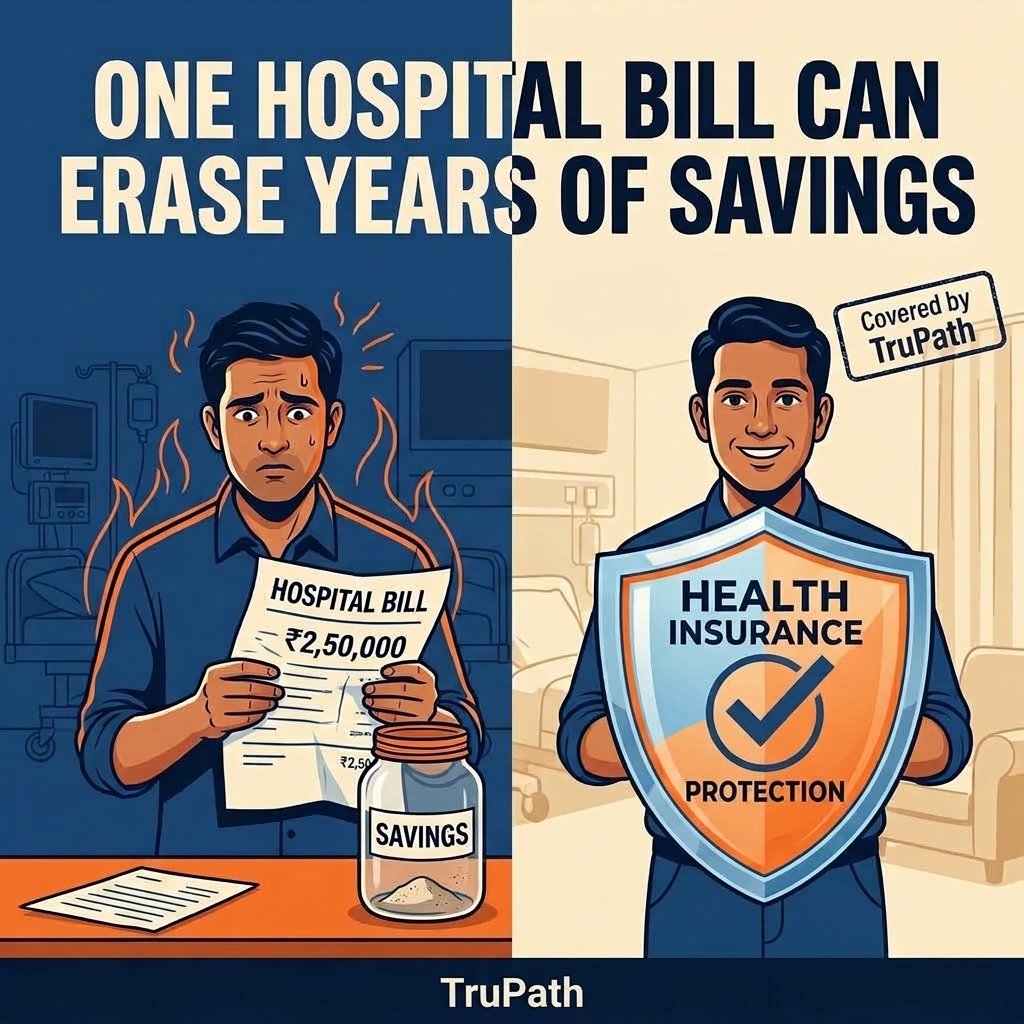 One hospital bill can erase years of savings